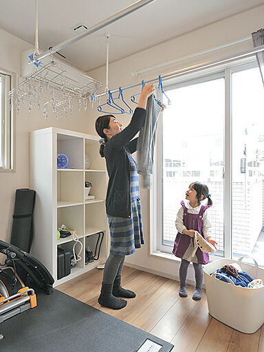 ウィザースホーム オークラランド展示場(※要予約)の施工事例「子どもがのびのび駆け回る家」の画像5