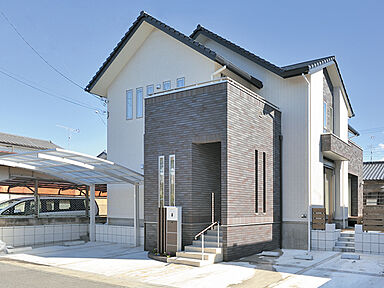 ウィザースホーム 豊洲展示場の施工事例「採光バツグンで家族の心も明るくする家」の画像