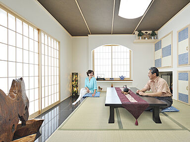 ウィザースホーム 相模原展示場の施工事例「一部屋ひと部屋に見所のある家」の画像2