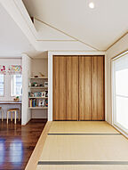 シンプルモダンスタイルの和室 ウィザースホーム 千葉展示場の事例画像