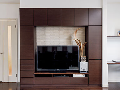 ウィザースホーム 船橋展示場(※要予約)の施工事例「収納をデザインとして見せた家」の画像2