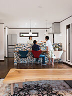 和風・和モダンスタイルのキッチン ウィザースホーム つくば展示場の事例画像