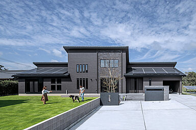 ウィザースホーム 豊洲展示場の施工事例「平屋で明るく開放的。心地よさもひと続きに広がっている家」の画像