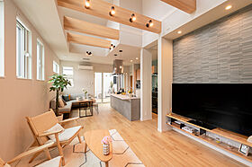 ヤマト住建 立川住宅展示場の施工事例「自然と繋がる大開口の住まい」の画像1