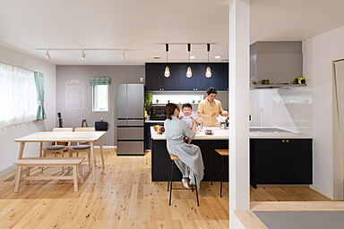 ヤマト住建株式会社の施工事例「全館空調で快適。回遊できる平屋の住まい」の画像2