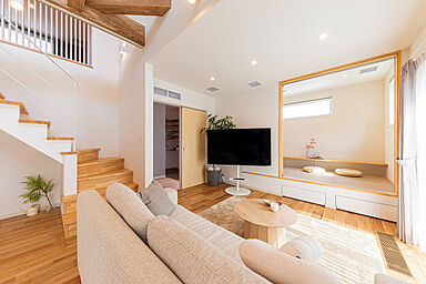 ヤマト住建株式会社の施工事例「多彩な空間を楽しめる、伸びやかな住まい」の画像3