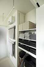 シンプルモダンスタイルの洗面所 アエラホーム 三陸店宮古営業所の事例画像