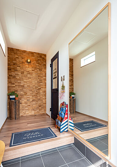 アエラホーム 三陸店宮古営業所の施工事例「カフェ風のデザインで住み心地も納得のアメリカンハウス<31.3坪/間取り図あり>」の画像3