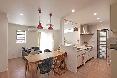 カフェスタイルのリビング 株式会社 ユーロプランニングの事例画像