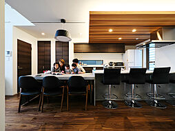 株式会社 ユーロプランニングの施工事例「ダイニングキッチンが自慢の家」の画像