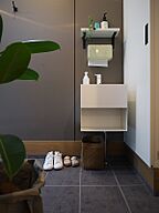 木の家スタイルの玄関 株式会社 ユーロプランニングの事例画像