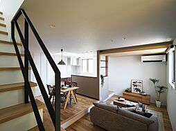 株式会社 ユーロプランニングの施工事例「吹き抜けキッチンから家族を見守る家」の画像