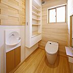 木の家スタイルのトイレ 株式会社グリーンワールドの事例画像