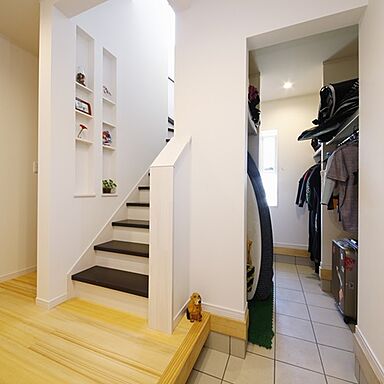 株式会社グリーンワールドの施工事例「趣味を愉しみ仲間が集うもみの木の家」の画像5