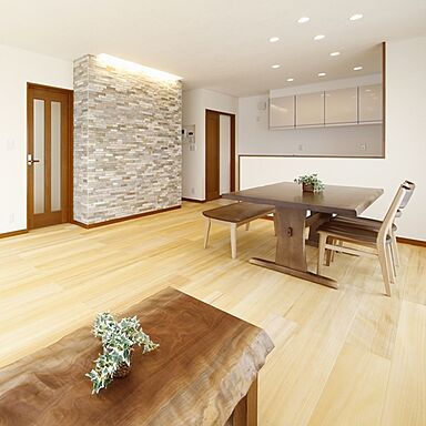 株式会社グリーンワールドの施工事例「シンプルに暮らす収納たっぷり住宅」の画像1