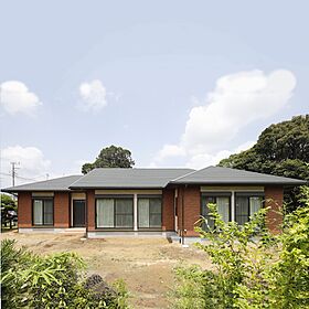 株式会社グリーンワールドの施工事例「一体型2世帯の平屋建て」のメイン画像