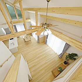 株式会社グリーンワールドの施工事例「大きな平屋建て樅の木の家」の画像4