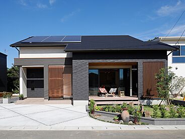株式会社グリーンワールドの施工事例「平屋風二階建てのもみの木の家、元モデルハウス」の画像