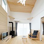 木の家スタイルのリビング 株式会社グリーンワールドの事例画像