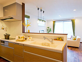 ヘスタホーム岐阜県庁前展示場の施工事例「境界を越えて広がる、四季を感じる土間のある住まい」の画像2