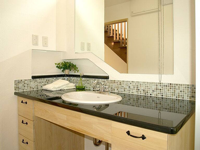 無添加住宅の公式画像_洗面2