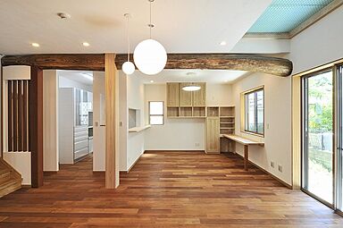 材木屋が造る無垢の家 カツマタの施工事例「歳月と共に寛ぎの時を楽しむ 古民家再生」の画像2