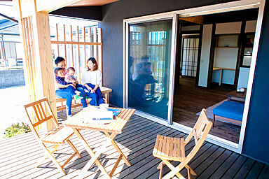 丸和建設株式会社の施工事例「【鹿屋市 平屋】39.82坪 和モダン+ウッドデッキの家」の画像6