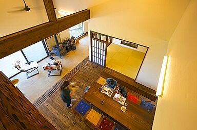 丸和建設株式会社の施工事例「【薩摩川内市 ロフト付き平屋】42.65坪 土間とリビングを一体化した家」の画像2