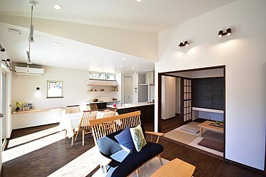 丸和建設株式会社の施工事例「【鹿児島県 平屋】34.88坪 ボルダリング専用ルームがある家」の画像