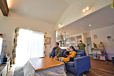 丸和建設株式会社の施工事例「【霧島市 平屋】31.97坪 スキップフロアがある和風モダンな家」の画像