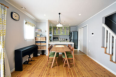 丸和建設株式会社の施工事例「【姶良市 2階建て】34.31坪 統一感がある北欧デザインの家」の画像