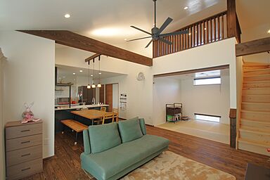 丸和建設株式会社の施工事例「【志布志市 平屋】32.36坪 リビングロフトがある家」の画像