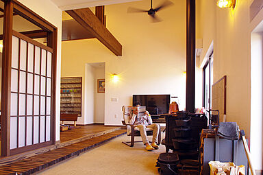 丸和建設株式会社の施工事例「【鹿児島県 平屋】42.7坪(141.19㎡)土間リビングと離れがある家」の画像1