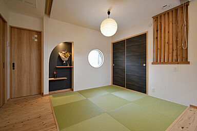 丸和建設株式会社の施工事例「【日置市 平屋】30.49坪(100.82㎡)ロフトやシューズ棚など拘りの平屋」の画像6