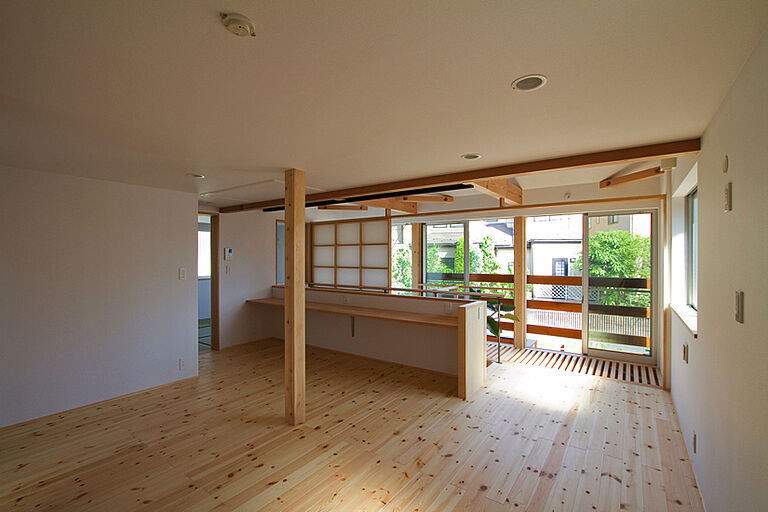 長寿命で省エネ・自然素材の木の家を丁寧におつくりする西東京市の工務店 岡庭建設株式会社の公式画像_洋室3