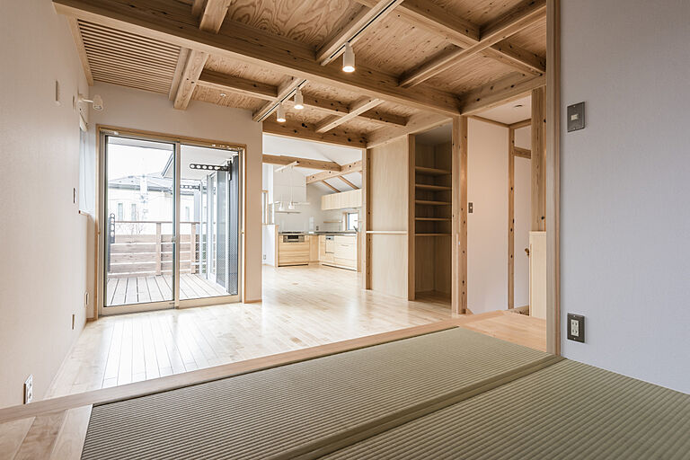 長寿命で省エネ・自然素材の木の家を丁寧におつくりする西東京市の工務店 岡庭建設株式会社の公式画像_和室5