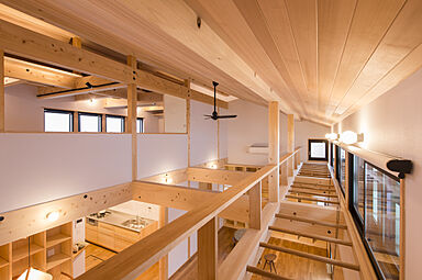 長寿命で省エネ・自然素材の木の家を丁寧におつくりする西東京市の工務店 岡庭建設株式会社の施工事例「ガレージのあるくらし【ひだりまの家】」の画像5