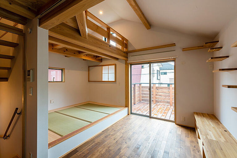 長寿命で省エネ・自然素材の木の家を丁寧におつくりする西東京市の工務店 岡庭建設株式会社の公式画像_収納4