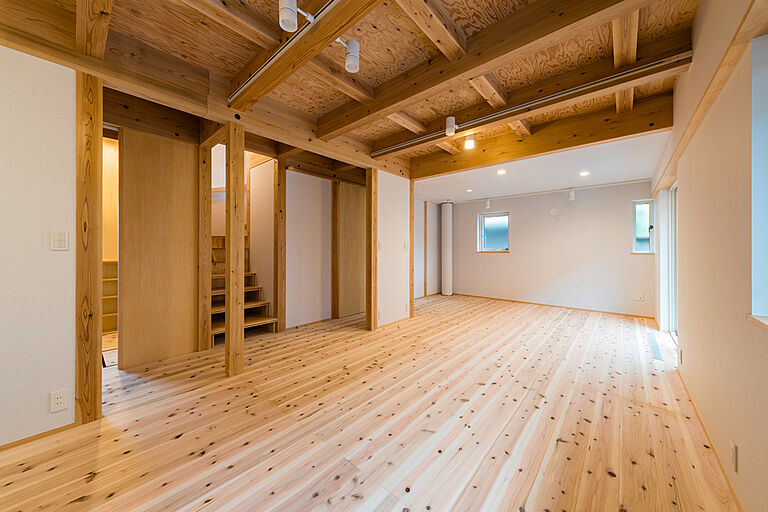 長寿命で省エネ・自然素材の木の家を丁寧におつくりする西東京市の工務店 岡庭建設株式会社の公式画像_洋室4