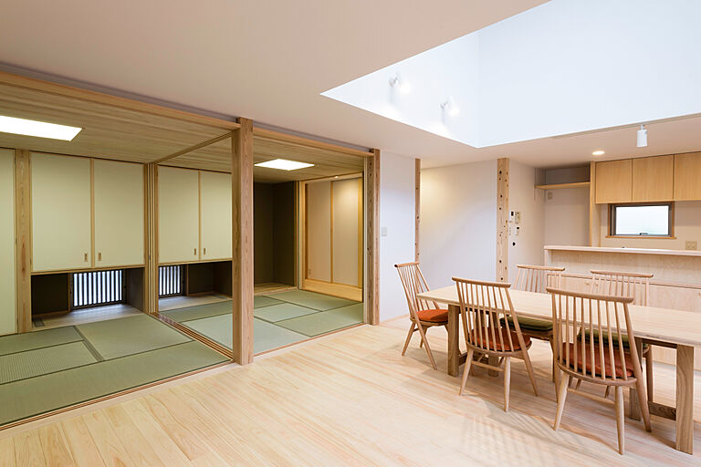 長寿命で省エネ・自然素材の木の家を丁寧におつくりする西東京市の工務店 岡庭建設株式会社の公式画像_和室3