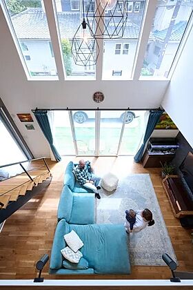 【AQURA HOME PLAZA仙台店】の施工事例「インテリアになるビルトインガレージのある家」の画像1