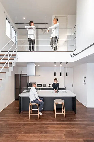 【AQURA HOME PLAZA仙台店】の施工事例「空間を伸びやかに楽しむ、ゆとりのある暮らし」の画像1