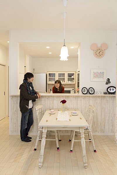 カフェスタイルのリビング HaScasa(ハスカーサ)・ポラスグループの事例画像