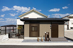 株式会社ビーバーハウス注文住宅レストの施工事例「【中庭】コートヤードのある和モダンの家」の画像