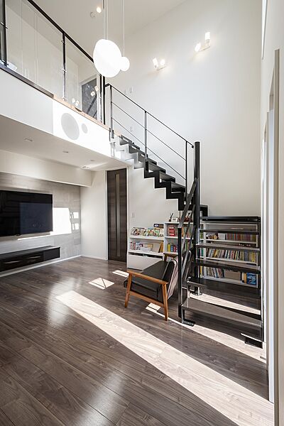 シンプルモダンスタイルのリビング タマホーム株式会社 富山支店の事例画像