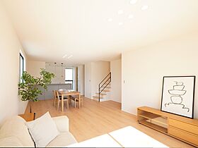 株式会社トスコの施工事例「南向きの土地を活かした陽が差し込む明るいLDKのある家」の画像2