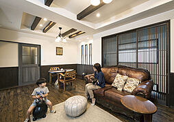 株式会社リバティーホームの施工事例「平屋住宅 Y様邸 和モダンプラス大正レトロとを融合させたデザインの家」の画像