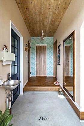 株式会社リバティーホームの施工事例「平屋建て 青空に映える平屋住宅」の画像2