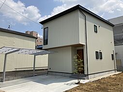 ハウスエナジー株式会社の施工事例「シャープでモダンな都市型2階建て住宅」の画像