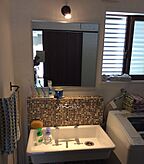 木の家スタイルの洗面所 株式会社フジサワ建設の事例画像